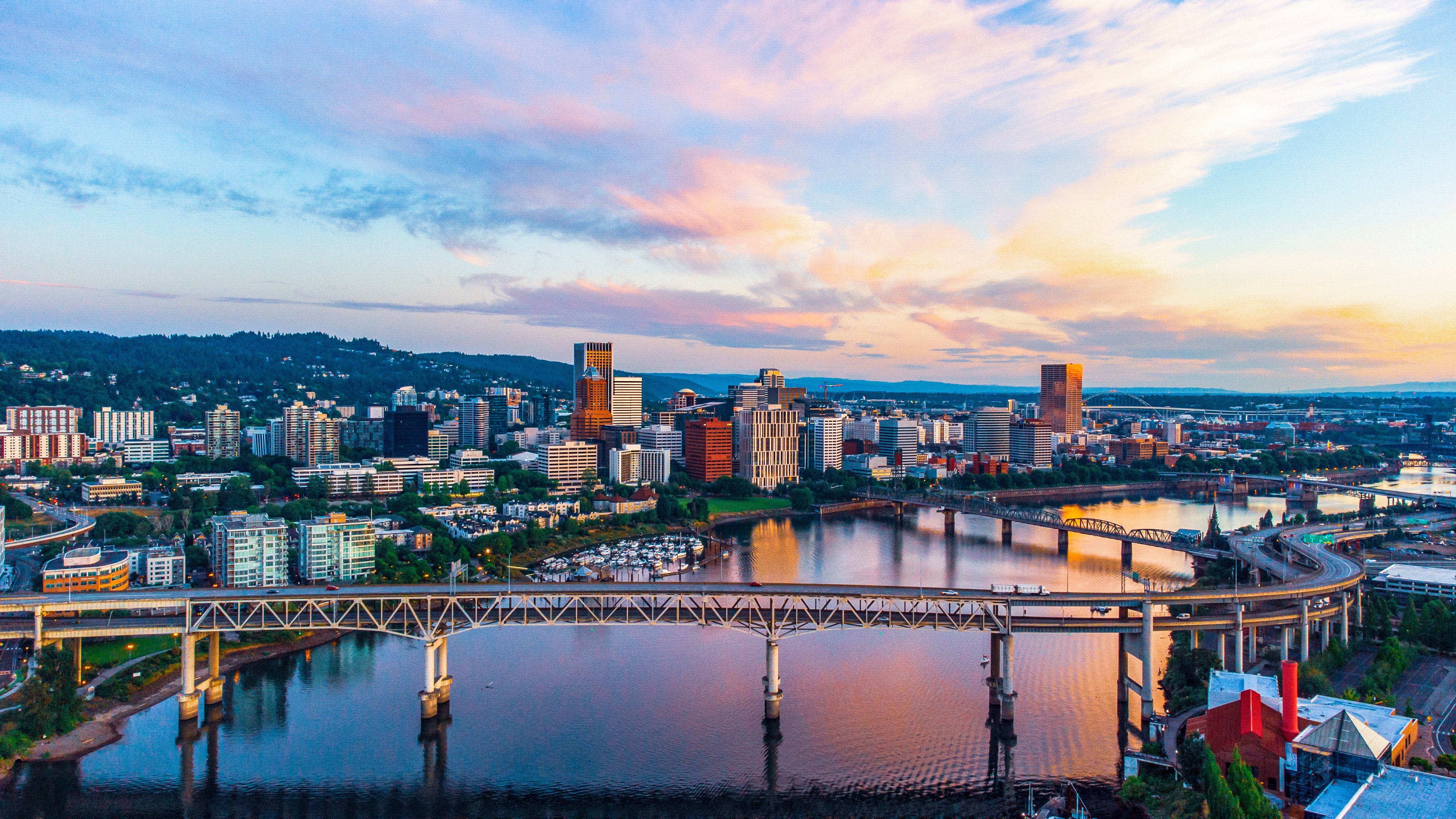 portland cityscape